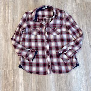 Kut from the Kloth long sleeve flannel size XS